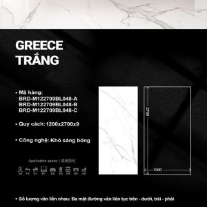 Greece Trắng M122709BL048