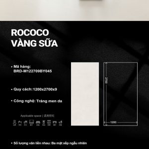 Rococo Vàng Sưa M122709BY045