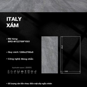 Italy Xám M122709FY051