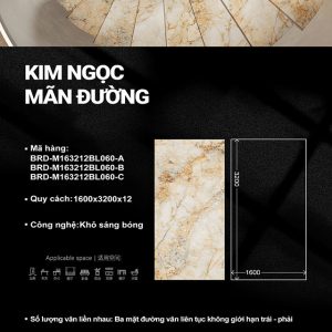 Kim Ngọc Mãn Đường M163212BL060