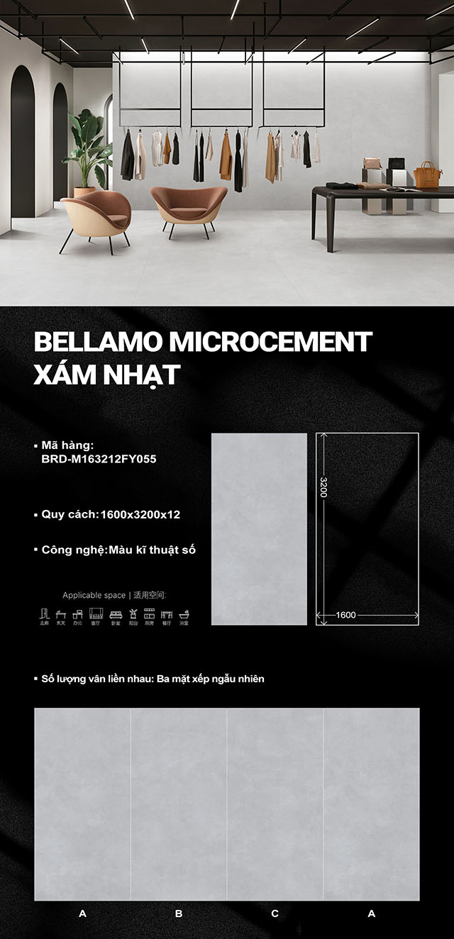 Xám Nhạt BRD-M163212FY055 Xám Nhạt BRD-M163212FY055
